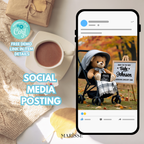 Fall Pregnancy Announcement Template Editable Digital Baby Reveal Autumn Leaves Boho Gender Neutral Baby News Social Media Card