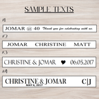 Personalised Ribbons