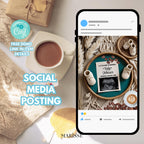 Boho Coffee Pregnancy Announcement Template, Baby is Brewing Baby Announcement, Editable Digital Download, Social Media Pregnancy Reveal