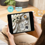 Coffee Pregnancy Announcement Template, A Little Baby is Brewing Baby Announcement, Editable Digital Download, Social Media Pregnancy Reveal