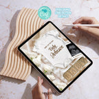 Custom Digital Baby Announcement Template Editable Pregnancy Reveal with Ultrasound Minimalist Gender Neutral Baby Reveal Card