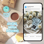 Baby Boy Pregnancy Announcement: Social Media Reveal Template (Digital Download