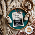 Boho Coffee Pregnancy Announcement Template, Baby is Brewing Baby Announcement, Editable Digital Download, Social Media Pregnancy Reveal