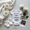 Modern Digital Pregnancy Announcement Template Social Media Baby Reveal Template Neutral Boho Baby Accouncement For Expecting Parents