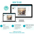 Sardines Fishing Pregnancy Announcement: Rustic Baby Reveal (Digital Template)