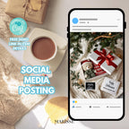 Christmas Pregnancy Announcement: Festive Gift Box, Baby Reveal (Digital Download)