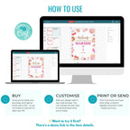 Sweet Treats Birthday Party Welcome Sign Template Editable Printable Candy Dessert Theme Birthday Decoration Digital Download