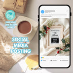 Christmas Pregnancy Announcement Template | Holiday Baby Reveal Digital Download | Editable Ultrasound Prop for Social Media & Cards