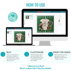 Football Pregnancy Announcement: Editable Baby Reveal (Digital Download)