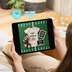Football Pregnancy Announcement: Editable Baby Reveal (Digital Download)