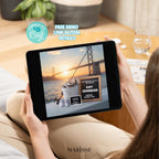 Fishing Pregnancy Announcement: Sardines Baby Reveal, Digital Download