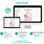 Santa Baby Shower Invitation | Christmas Baby Shower Template | Editable Holiday Invite | Winter Baby Shower Printable | Festive Santa Theme