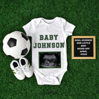 Soccer Pregnancy Announcement: Gender Neutral Baby Reveal (Digital Download)
