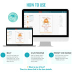 Pumpkin Baby Shower Carriage Invitation | Fall Baby Shower Invite Girl or Boy | Autumn Baby Shower Template | Instant Download